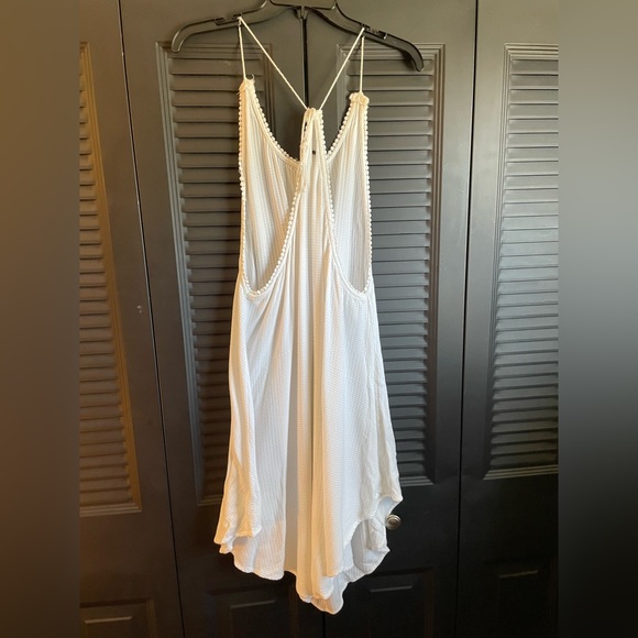 O’Neill L White Midi Beach Coverup Dress - Picture 10 of 10